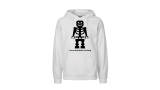 MESSEPREIS: Bait'n'Balls Hoodie Spruch Reaper weiß